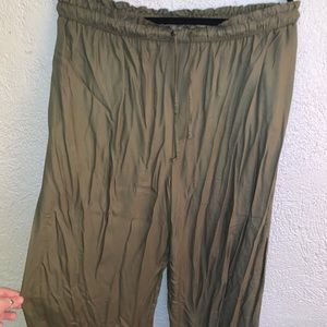 Long American Eagle Outfitters Flowy Linen Pants